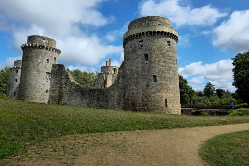 Hunaudaye Castle, France